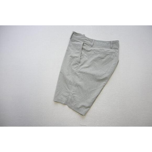 LinkSoul Hybrid Golf Shorts Gray Wicking Flat Performance Athletic Mens Size 35 - Picture 1 of 9